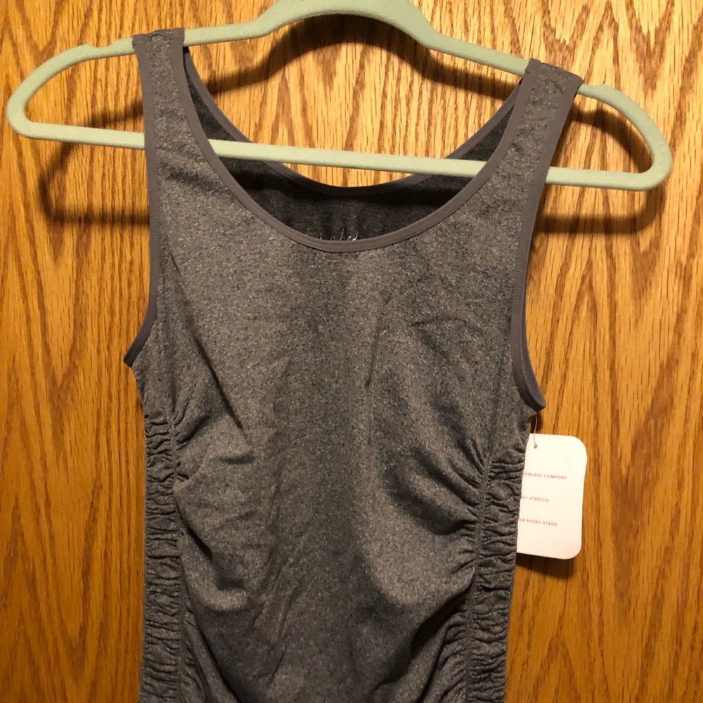 Ingrid & Isabel Seamless Ruched Tank